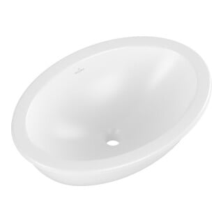 V&B V&B Lavabo sous plan Loop & Friends ov, HLP, m ÜL, 57x38 cm, blanc satiné C+