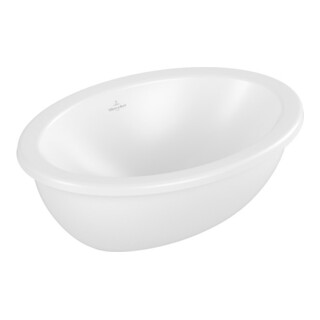 V&B V&B Lavabo sous plan Loop & Friends ov, o HLP, m ÜL, 43x28,5 cm, st. bl. C+