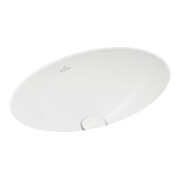 V&B V&B Lavabo sous plan Loop & Friends ov, sans trou de robinet, sans trop-plein, 57x38 cm, bleu P bla C+