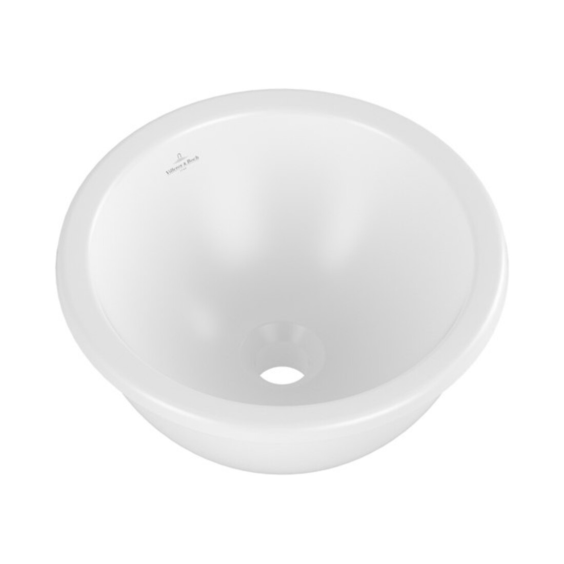 V&B V&B Lavabo sous-plan Loop & Friends rd, s. trop-plein, d 33 cm, blanc C+
