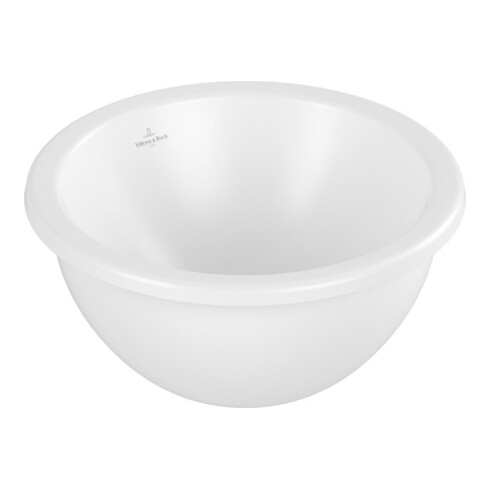 V&B V&B Lavabo sous-plan Loop & Friends rd, s. trop-plein, d 33 cm, blanc C+