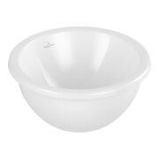 V&B V&B Lavabo sous plan Loop & Friends rond, sans trou robinet, sans trop-plein, d 33 cm, blanc C+
