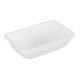 V&B V&B Lavabo sous plan Loop & Friends sans trou de robinet, avec trop-plein, 54x34 cm, blanc-1