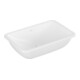 V&B V&B Lavabo sous-plan Loop & Friends sans trou robinet, avec trop-plein, 54x34cm, blanc mat C+-1