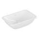 V&B V&B Lavabo sous-plan Loop & Friends sans trou robinet, sans trop-plein, 45x28 cm, blanc C-plus-3