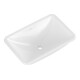 V&B V&B Lavabo sous plan Loop & Friends sans trou robinet, sans trop-plein, 54x34cm, blanc-3