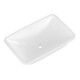 V&B V&B Lavabo sous plan Loop & Friends sans trou robinet, sans trop-plein, 61,5x39 cm, blanc satiné C+-1
