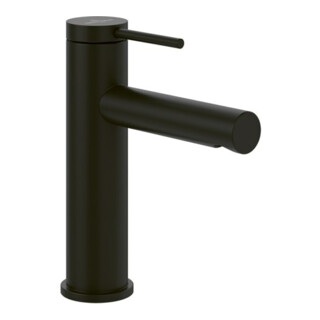 V&B V&B Mitigeur lavabo monocommande Loop & Friends avec vidage à tirette, noir mat