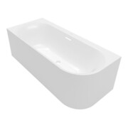 V&B V&B Oval-Badewanne Duo LOOP& FRIENDS 180x80cm, links, stone white