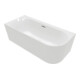 V&B V&B Oval-Badewanne Duo LOOP& FRIENDS 180x80cm, links, weiß-3