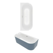V&B V&B Oval-Badewanne Loop& Friends 170x75x60cm, Vorw, Acr, C. o D, st w C+