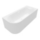 V&B V&B Oval-BW Duo LOF LOOP& FRIENDS 180x80cm, rechts, stone white-1
