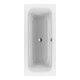 V&B V&B Rechteck-Badewanne Duo LOOP& FRIENDS 180x80cm, weiß, eckige Innenform-1