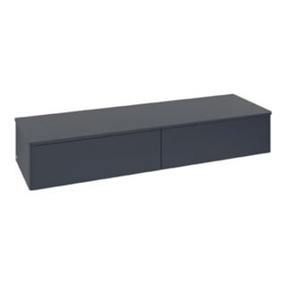 V&B V&B Sideboardohne Frontstruktur Antao 160x26,8x50cm, WBP w. wal, md bl. m Lac