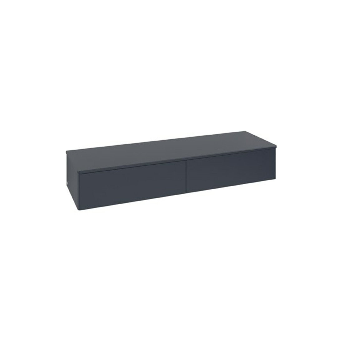 V&B V&B Sideboardohne Frontstruktur Antao 160x26,8x50cm, WBP w. wal, md bl. m Lac