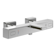 V&B V&B Wannen-Thermostat Universal Taps& Fittings eck., verstellb. Regler, Wandmont., chr