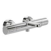 V&B V&B Wannen-Thermostat Universal Taps& Fittings rd, verstellb. Regler, Wandmont., chrom