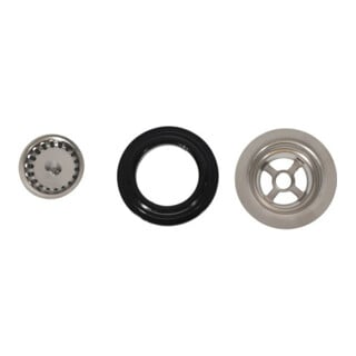 V&B Valve panier 120x220mm, excentrique, pour cuve à résidus, vc