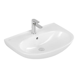 V&B Vasque O.Novo 65x48 cm, ovale, robinet sans trop-plein, blanc