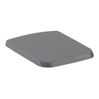 V&B Venticello Couvercle d'urinoir graphite C+, Abattant doux, Charnières chromées