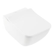 V&B VENTICELLO WC suspendu, cuvette profonde 37,5x56cm, D-Flush, sans rebord, blanc-3