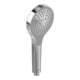 V&B Verve Douchette d 110 mm, 3 jets, avec anti-retour, blanc, chrome-1