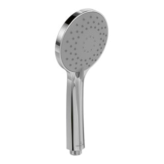 V&B Verve Handbrause d 110 mm, 3 Strg., mit Rückfluss, weiß, matt blau
