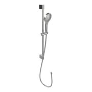 V&B Verve Showers Garniture de douche 3 jets, fixation murale, nickel brossé noir