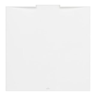 V&B Wallway Bac à douche 1000x1000x30mm, blanc, carré, avec siphon intégré
