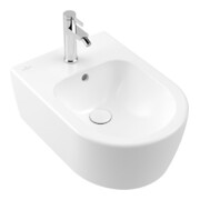 V&B Wand-Bidet AVENTO 37x53cm, 1 HL, m ÜL, stone white C-plus