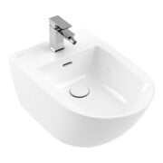 V&B Wand-Bidet Subway 3.0 37,5x56cm, 1 Hahnl., mit Überlauf, weiß-3