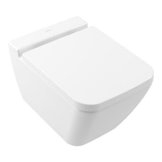 V&B Wand-Tiefspüler DirectFlush Finion 37,5x56cm, spülrandlos, stone white C+