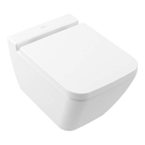 V&B Wand-Tiefspüler DirectFlush Finion 37,5x56cm, spülrandlos, stone white C+