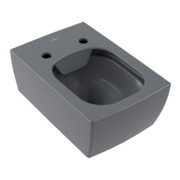 V&B Wand-Tiefspüler Memento 2.0, D Flush 37,5x56cm, graphite C-plus