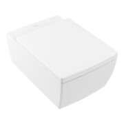 V&B Wand-Tiefspüler Memento 2.0, D Flush 37,5x56cm, pure black C-plus