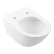 V&B Wand-Tiefspüler TwistFlush Antao 37,5x56cm, randl., stone white C-plus