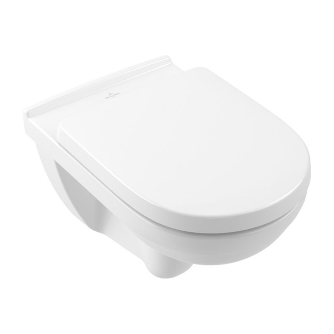 V&B Wand-WC-Combi-Pack O.NOVO m WC-Elem., Betätigungsplatte u Sitz, weiß