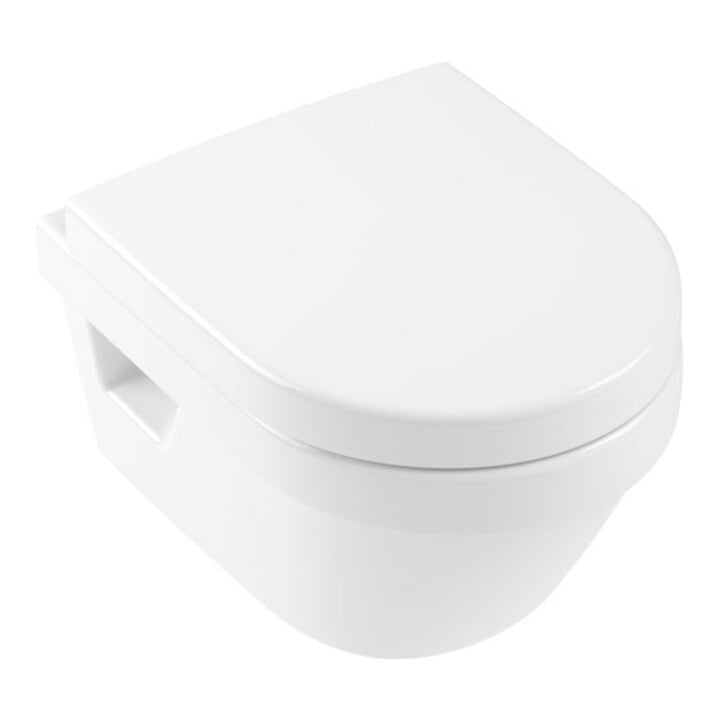 V&B Wand-WC, Tiefspüler Compact Architectura 35x48cm, ov., r.los, D-Flush, w A-bac C+