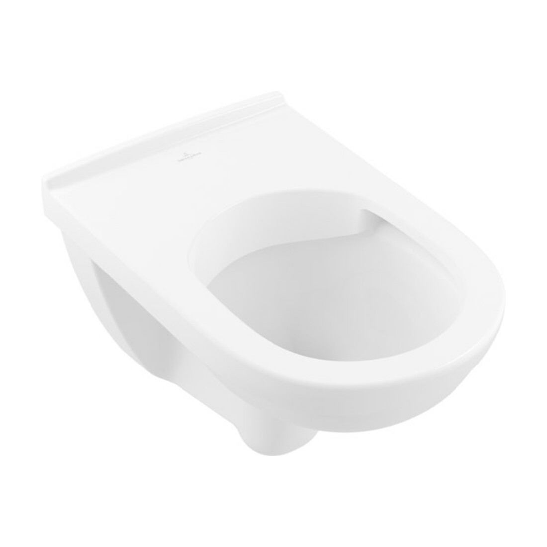 V&B Wand-WC, Tiefspüler O.NOVO 36x56, Abg. waag., randlos, weiß C-plus
