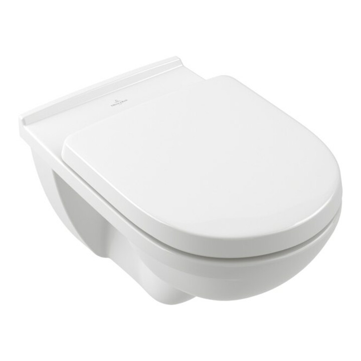 V&B Wand-WC, Tiefspüler O.NOVO 36x56cm, Abgang waagerecht, weiß