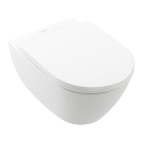 V&B Wand-WC, Tiefspüler Subway 2.0 37x56cm, D-Flush, randl., we A-bac C+