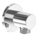 V&B Wandanschlussbogen Universal Showers Rund, Wandmontage, chrom-1