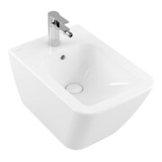 V&B Wandbidet FINION 37,5x56cm, m HL und Überlauf, weiß C+