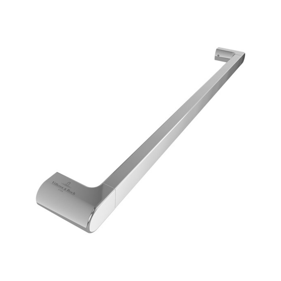V&B Wandhaltegriff Vicare Design 60cm, vert o. hor, Aluminium verchromt
