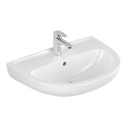 V&B Waschbecken Newo 60x45,5cm, we, ov., 1 Hahnl., m Überlauf
