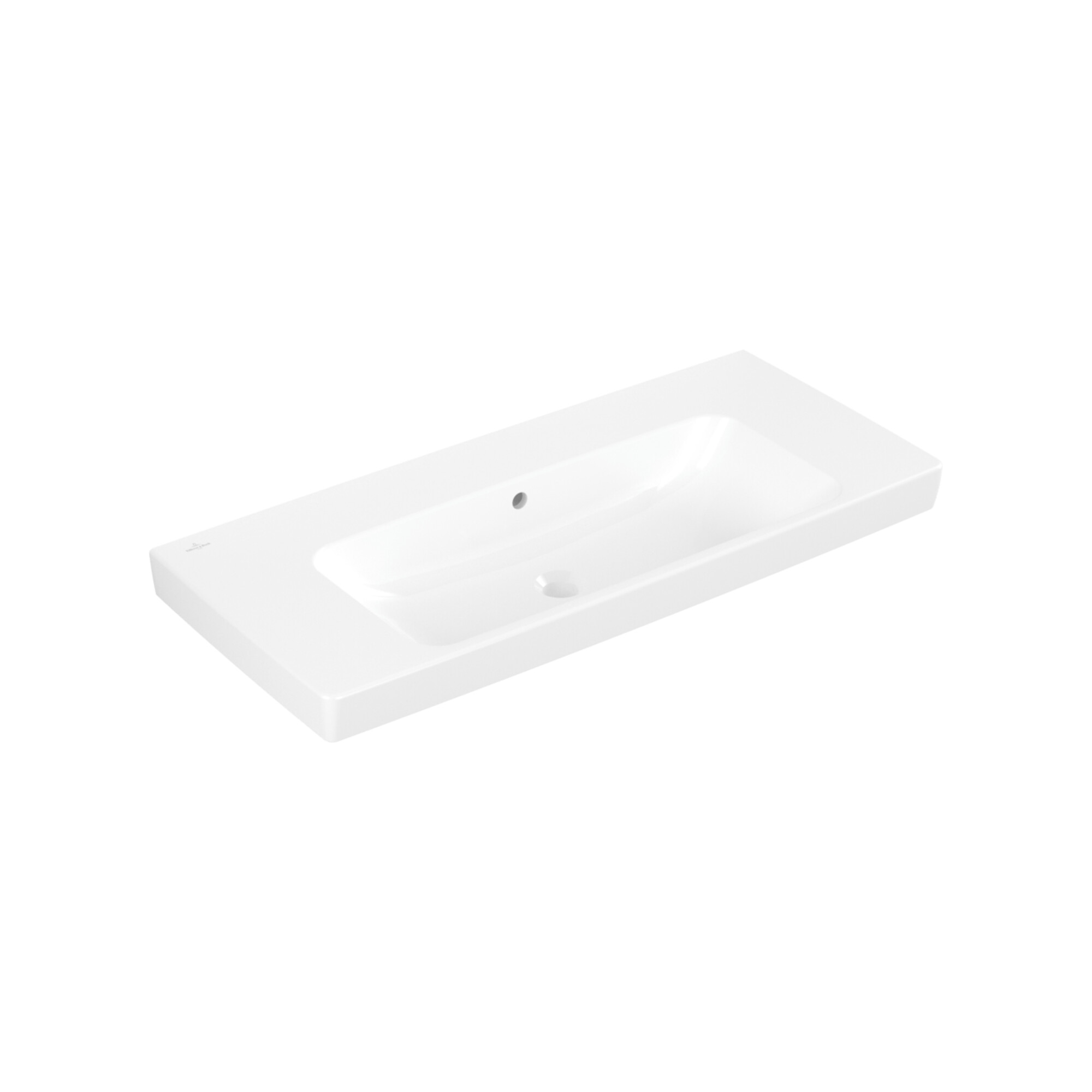 V&B Waschtisch Architectura 100x44,5cm, mit Überlauf, weiß ; Villeroy & Boch