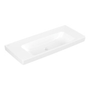 V&B Waschtisch Architectura 100x44,5cm, ohne Überlauf, weiß C-plus