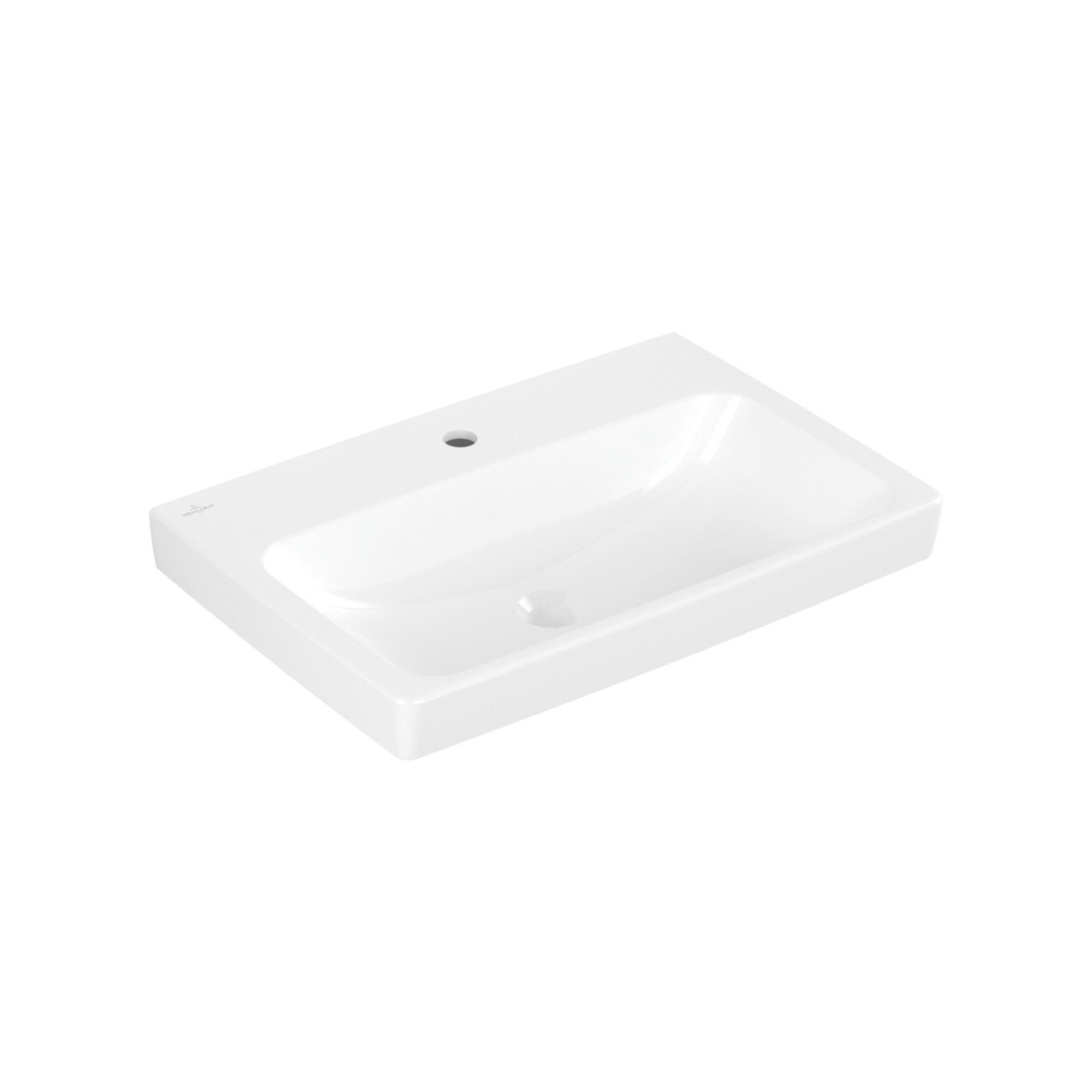 V&B Waschtisch Architectura 65x44,5cm, 1 Hahnl., o. ÜL, we A-bac C+ ; Villeroy & Boch