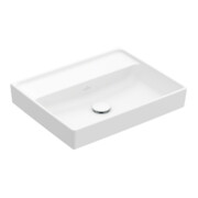 V&B Waschtisch Collaro 55x44cm, o ÜL, o HL, stone white C-plus