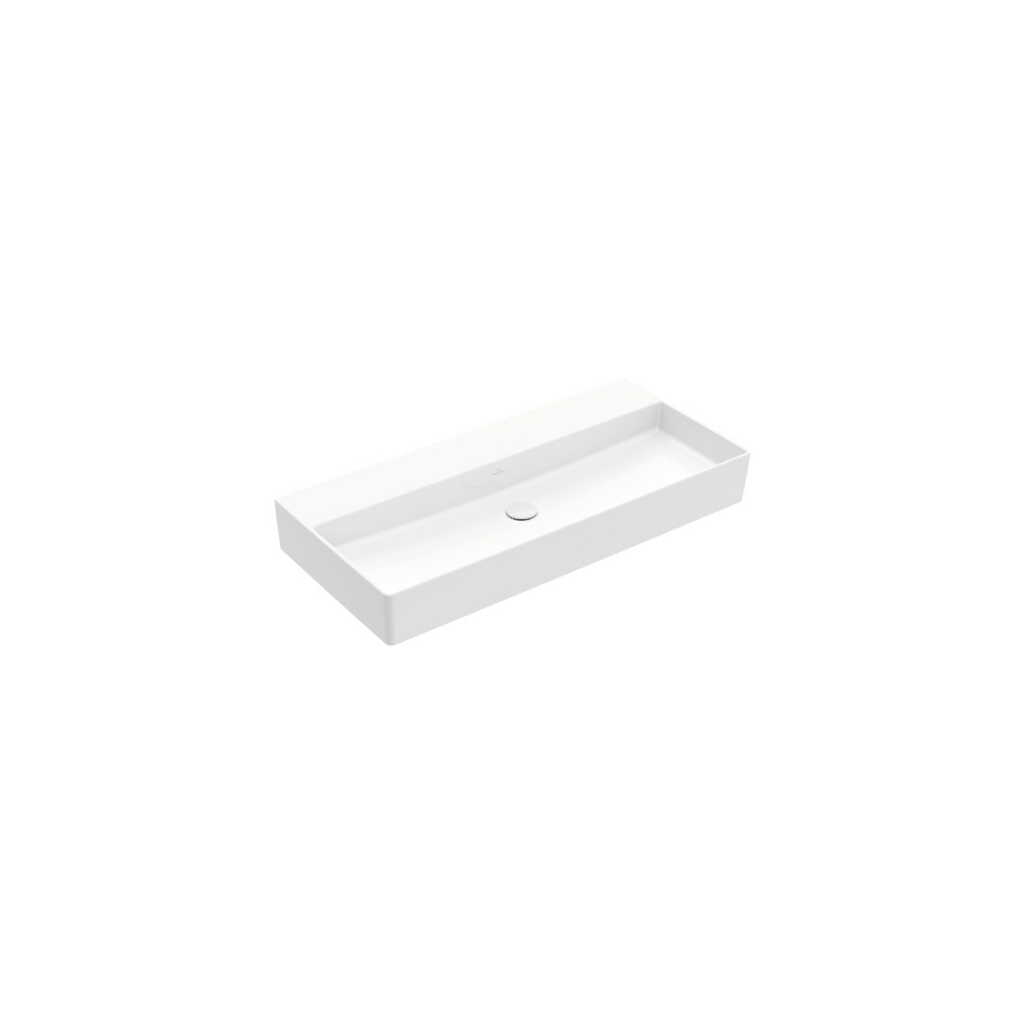 V&B Waschtisch Memento 2.0 100x47cm, geschli., o. ÜL, weiß alpin ; Villeroy & Boch
